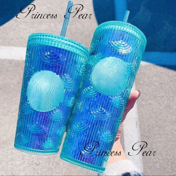 Starbucks Mermaid Scale set Grande & Venti New with tag!